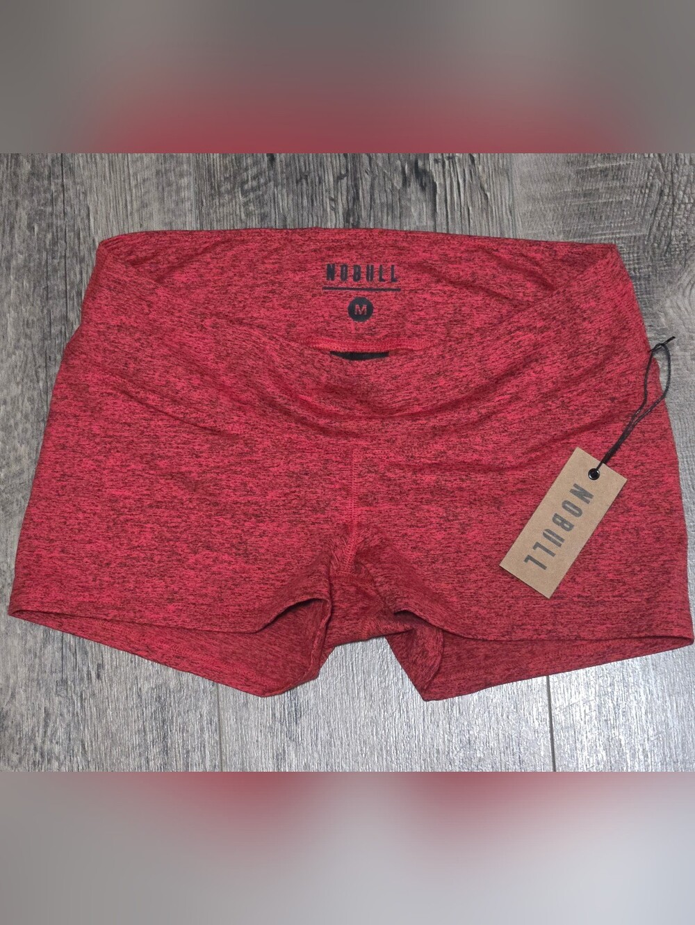 NOBULL Seamless Red Booty Shorts🍑